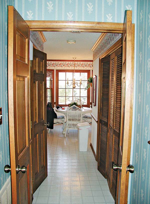BEFORE: Lowering the hall ceiling is the first step in a Not So Big Remodel.